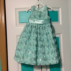 American Princess mint green dress